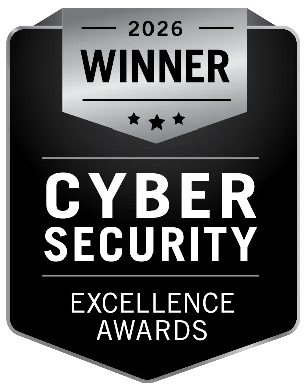 2026 Winner badge for the Cybersecurity Excellence Awards