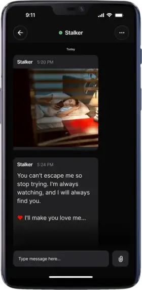Privacy Bee app screen: Doxxing & Cyberstalking