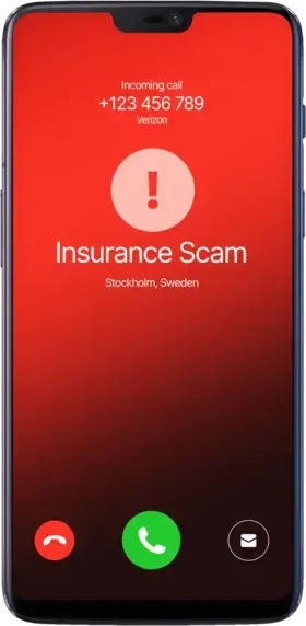 Privacy Bee app screen: Telemarketing